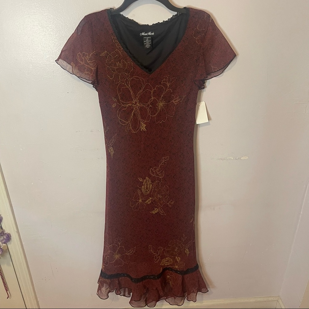 Woman’s Flowery Dress